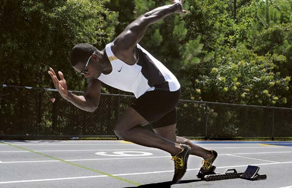 Former Olympic champion Gatlin strives for redemption