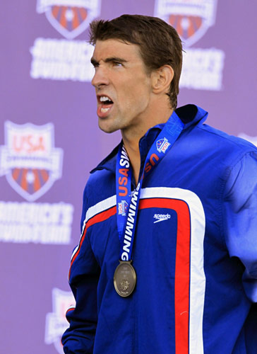 Phelps slowly finding his way