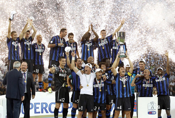 Inter beats Roma 3-1 in Italian Super Cup