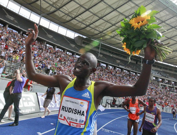 Outstanding Rudisha sets new 800m world record