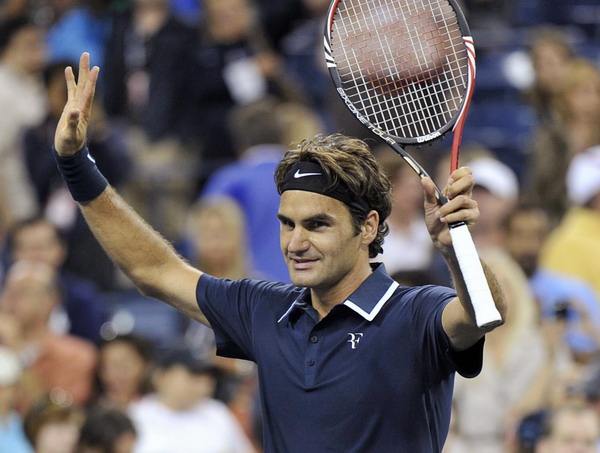 Federer beats Melzer to reach US Open quarters