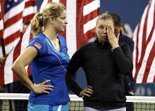 Kim's words ease pain for Zvonareva