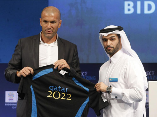 Zidane named Qatar's World Cup bid ambassador