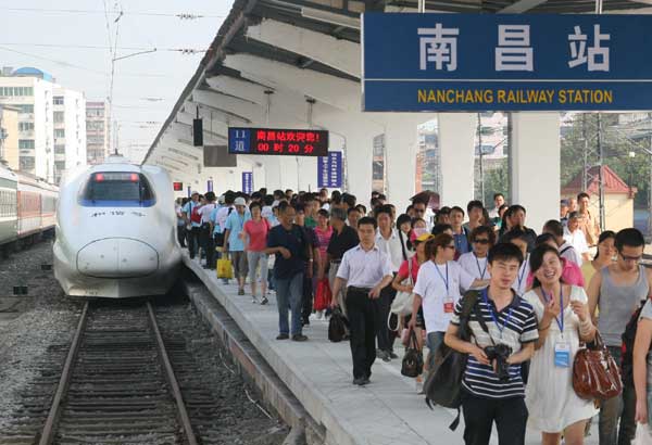 Intercity high-speed rail in E China opens