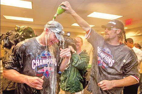 Phils clinch NL East title
