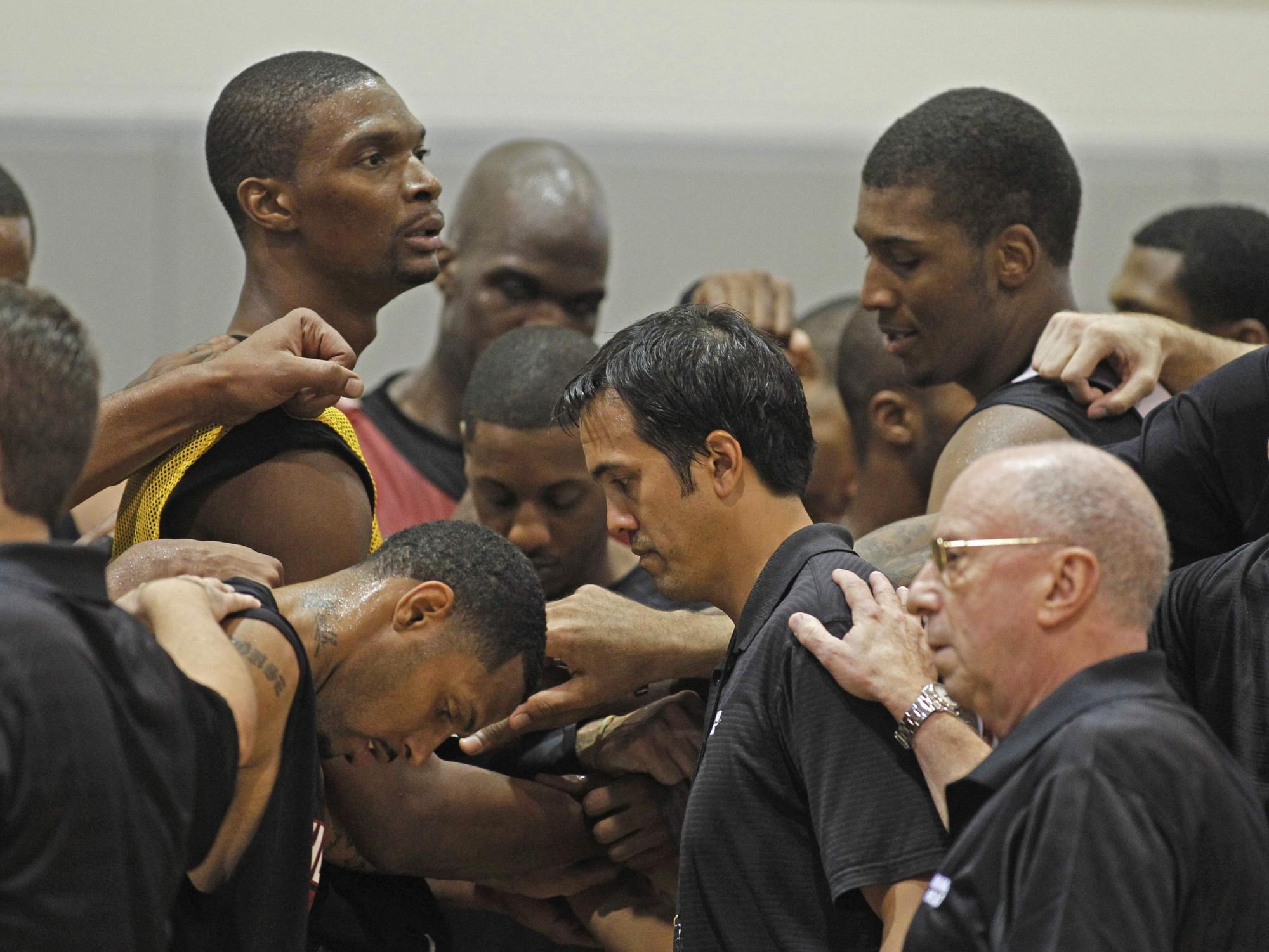 Miami Heat preseason workout