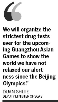 Anti-doping challenge ahead of the Asiad