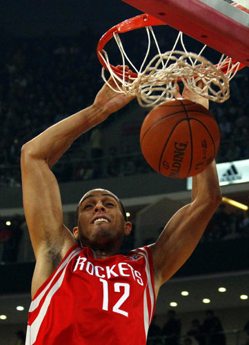 Yao plays 19 mins as Rockets beat Nets in NBA China Games
