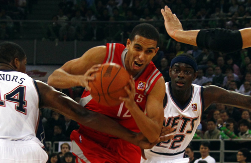 Yao plays 19 mins as Rockets beat Nets in NBA China Games