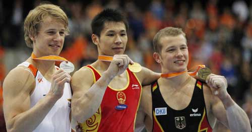 Two golds for China on final day of Gymnastics Worlds