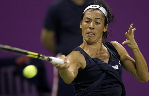 Wozniacki beats Schiavone to secure year-end world No 1