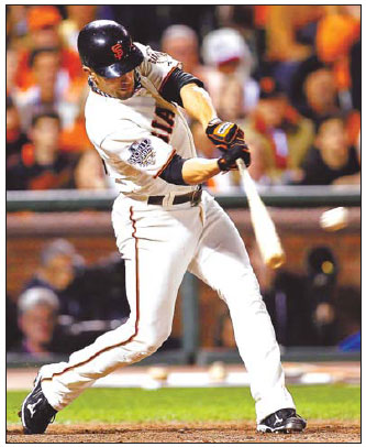 Cain gives Giants 9-0 win, 2-0 lead