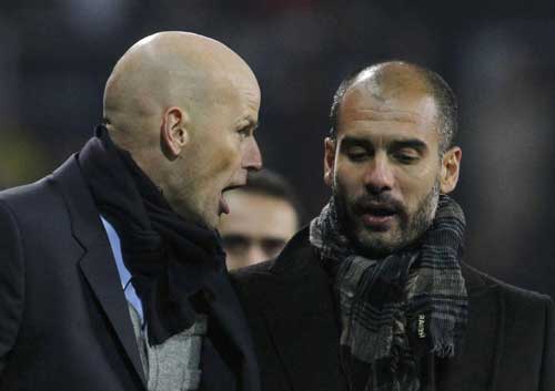 Barca coach Guardiola loses cool in Copenhagen