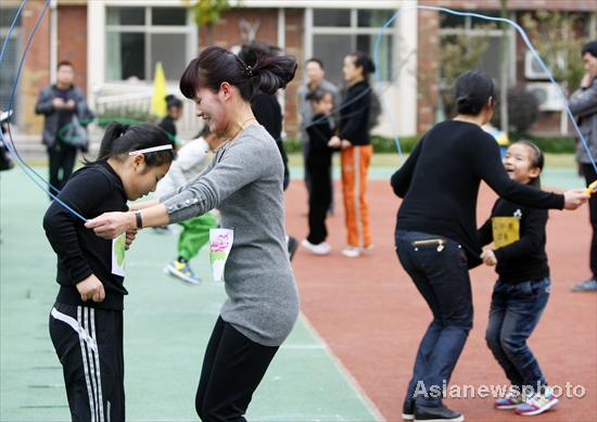 Parent-child games welcome Asiad