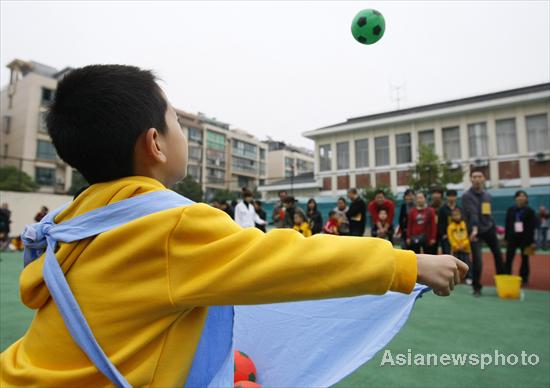 Parent-child games welcome Asiad