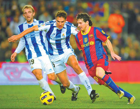 Messi, Ronaldo light up European goal show