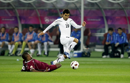 Uzbekistan beats Qatar 2-0 in opener of Asian Cup