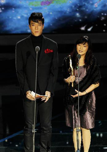 Lin Dan, Wang Meng Sports Personality of the Year