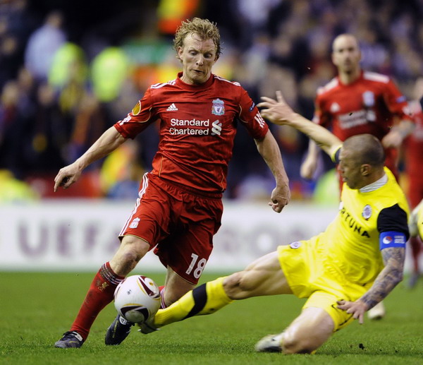 Liverpool, Rangers make Europa League's last 16