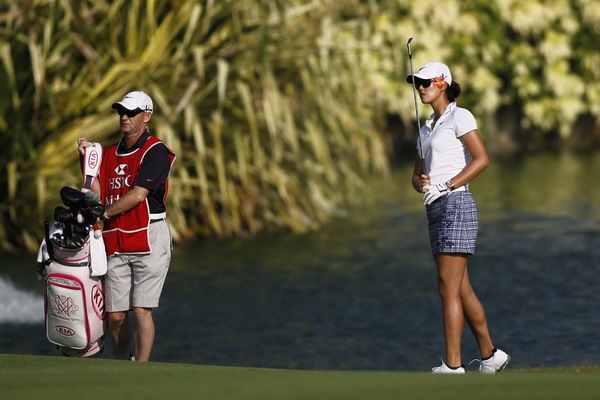 Teeing off at HSBC Women's Champions tournament 