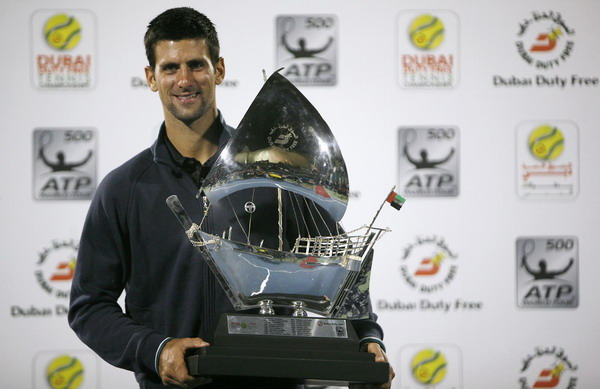 Djokovic humbles Federer in Dubai final