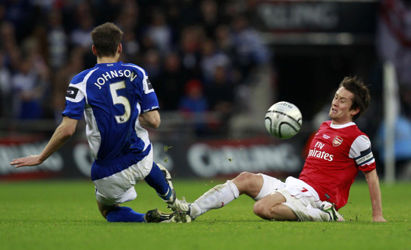 Arsenal blunder hands Birmingham first 