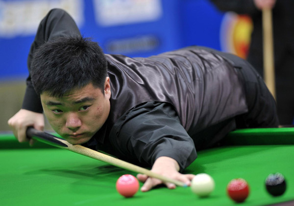 ding junhui. Ding Junhui suffers opening