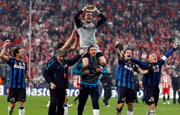 Inter Milan knock out Bayern with last-gasp goal