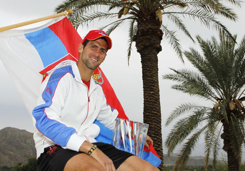 Unstoppable Djokovic lifts Indian Wells title