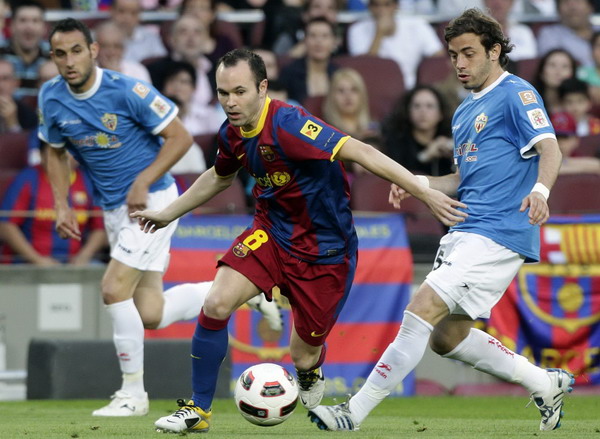 Barcelona to appeal Iniesta's UEFA suspension