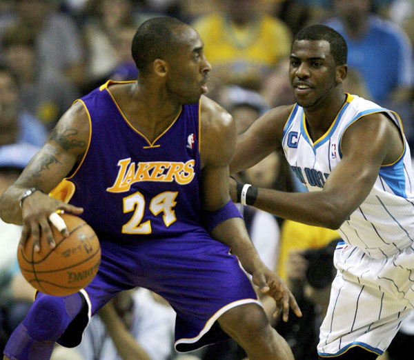 Paul's triple-double lifts Hornets past Lakers