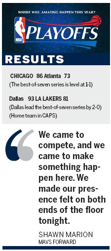 Dirk blasts Lakers again, sends Mavs to 2-0 lead
