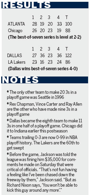 Mavericks eliminate Lakers, sweep coach into retirement