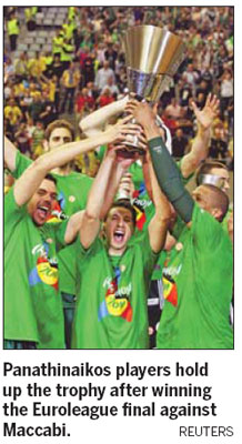 Greek giant crowned in Euroleague