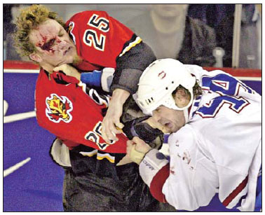 Rules, equipment change fighting's impact on NHL