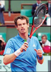 Mixed bag from Murray at Roland Garros