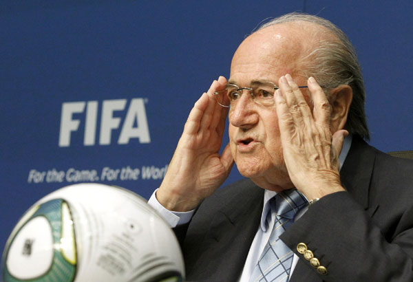 Blatter cleared, top FIFA officials suspended