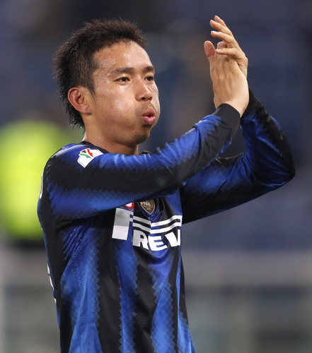 Nagatomo dedicates Inter cup win to quake victims