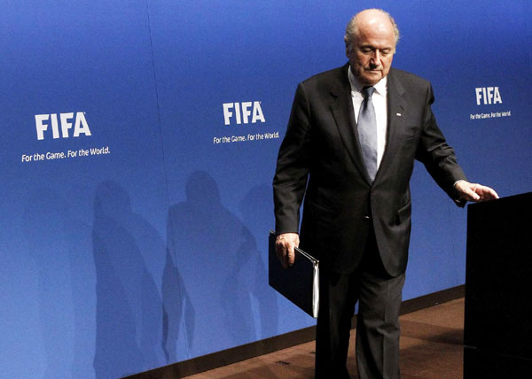 FIFA is not in crisis, says Blatter