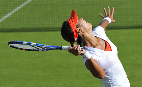 Li Na clinches first grass-court win after French Open