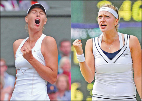 Red-hot Sharapova poised to reclaim Wimbledon crown