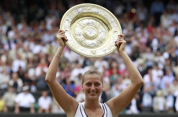 Kvitova wins Wimbledon title