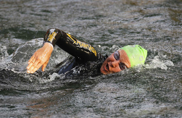 Belgian man takes triathlon title in Austria