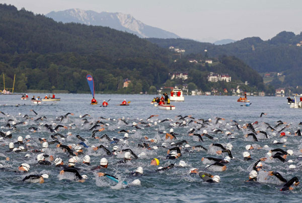 Belgian man takes triathlon title in Austria