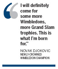 Djokovic won't rest on laurels