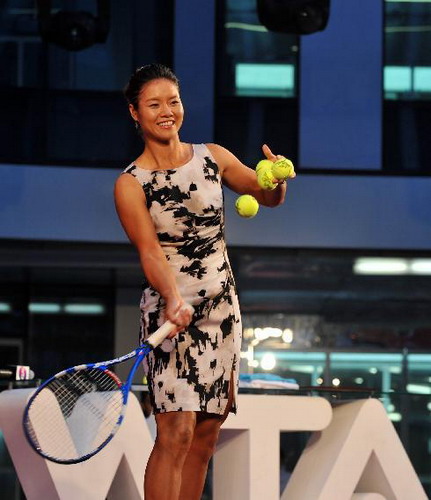 Li Na's homecoming celebration in Beijing