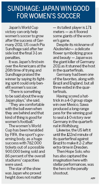 Japanese boss urges Sawa to help side reach London