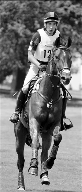 Chinese eventing rider excited about London
