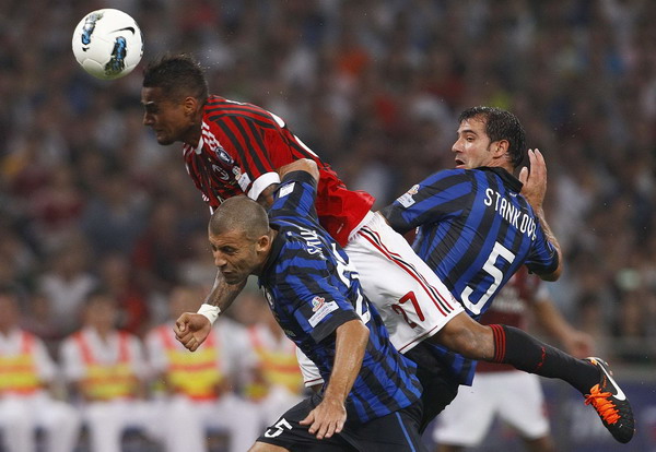 Milan wins Italian Super Cup after classic derby
