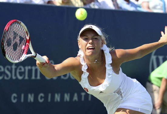 US teenager sends Wozniacki packing in Cincinnati